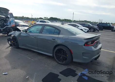 2019 Dodge Charger Scat Pack Rwd from USA, damaged, VIN 2C3CDXGJ8KH710341